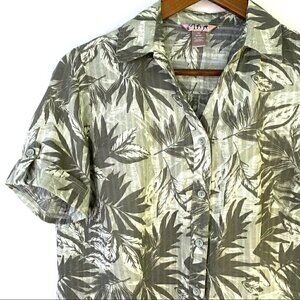 White Stag button down shirt with short sleeves, 💯 cotton